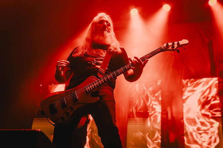 Lamb of God performing live at AEC Theatre in Adelaide
